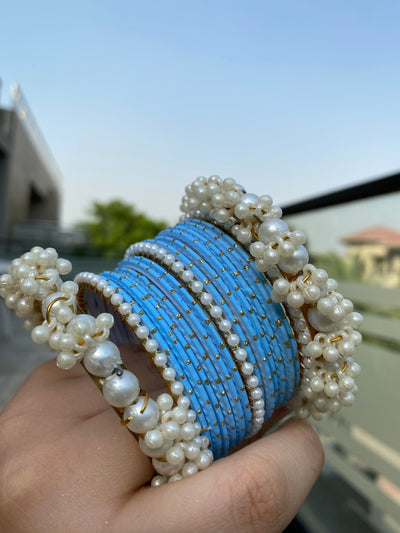 Pastel Blue Bangles