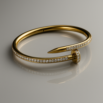 Nail Bangle - Fully Studded