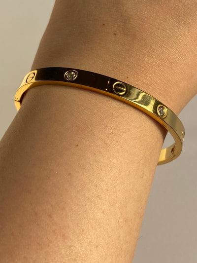 Love Bangle - Gold
