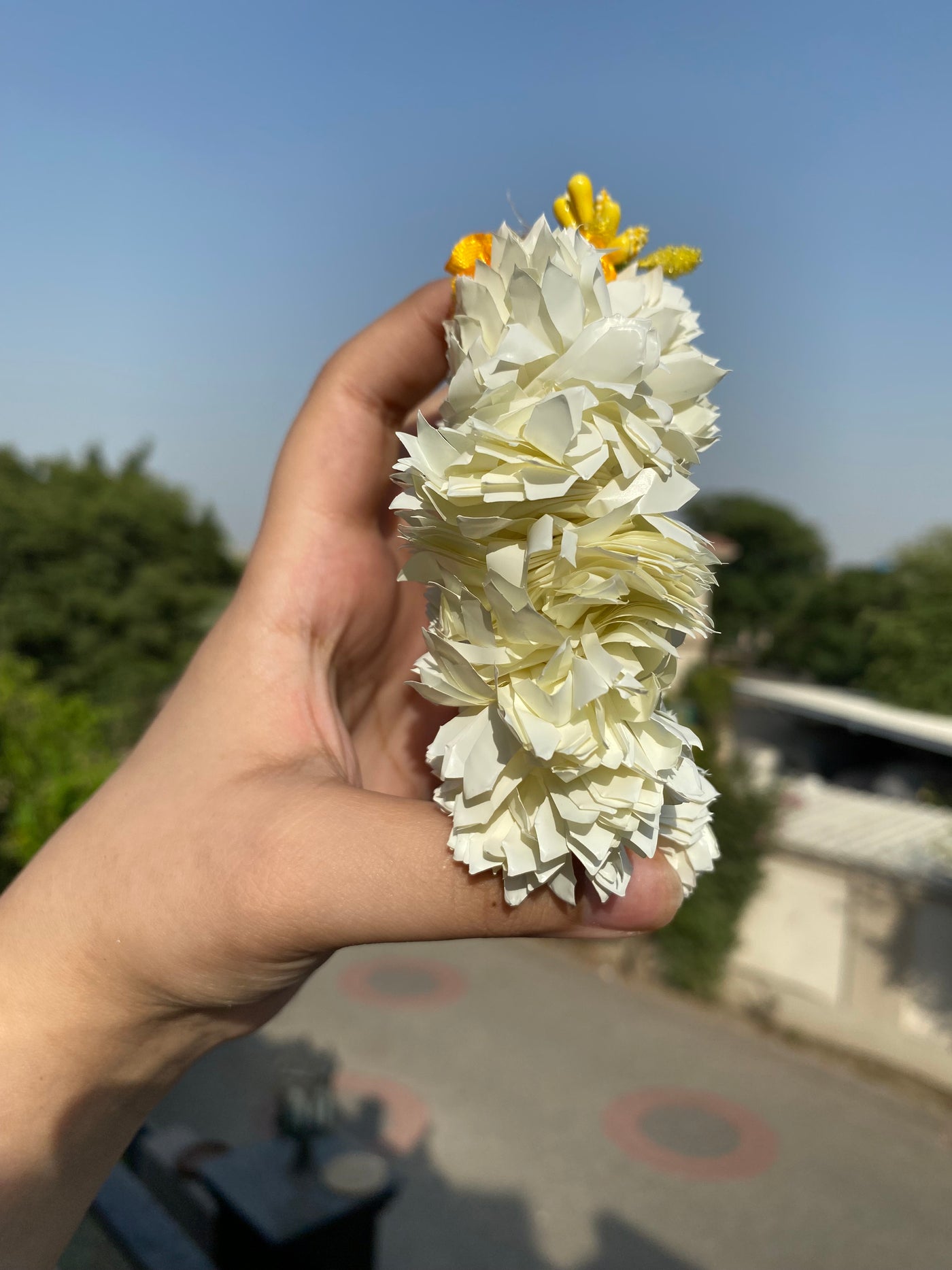 Yellow Premium Gajra