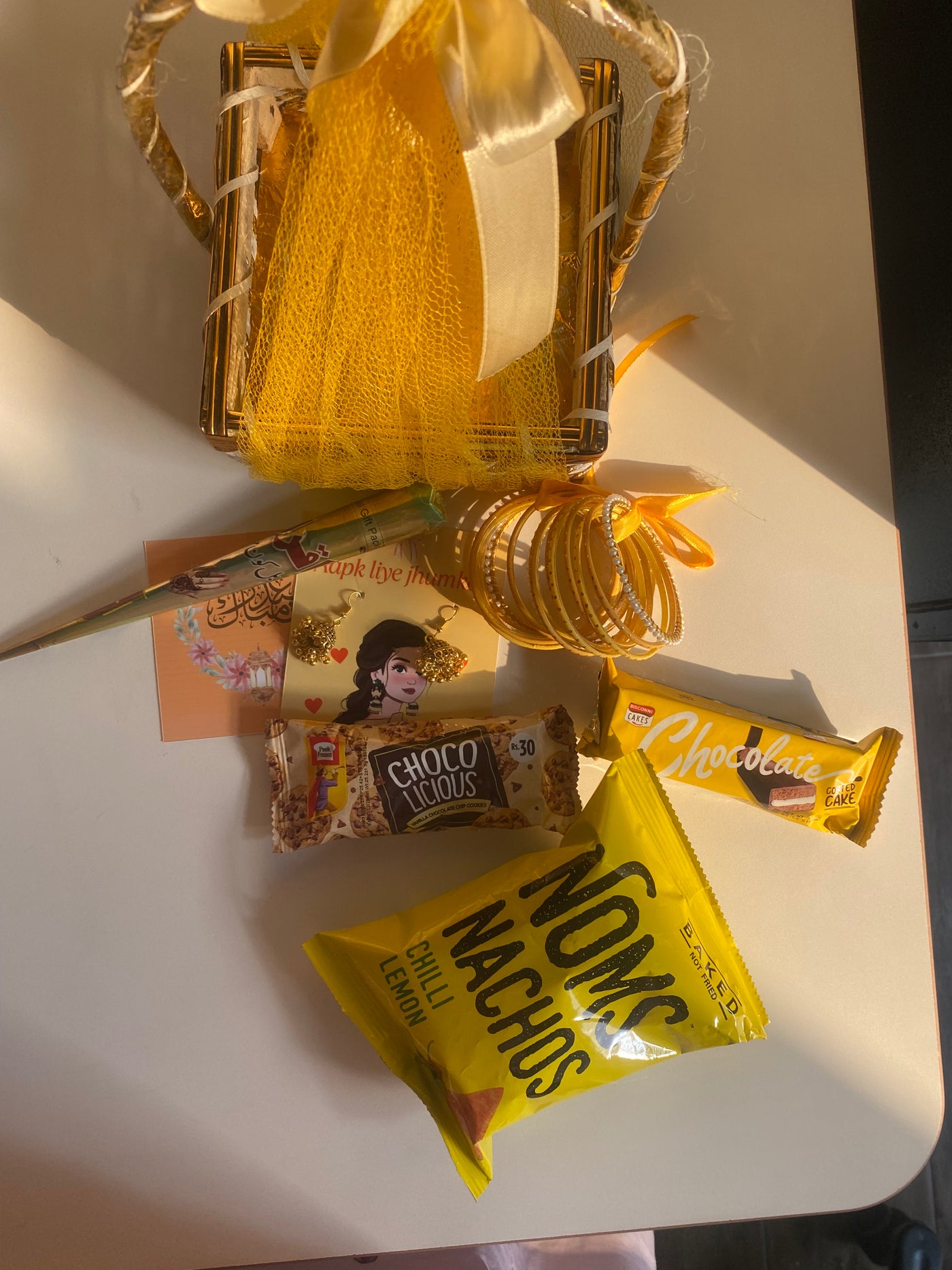 Yellow Eid Hamper