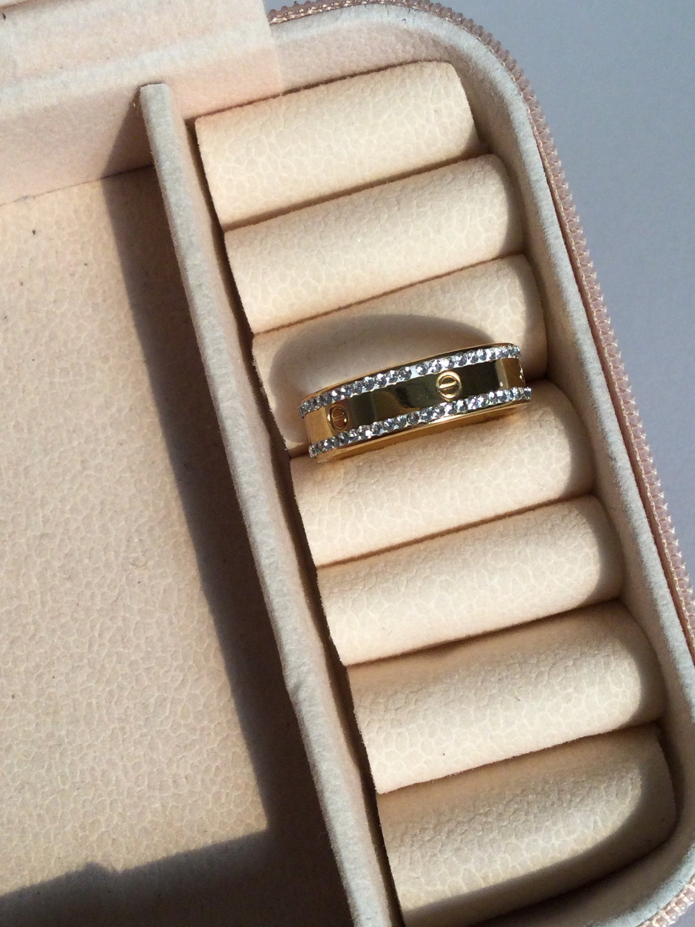Serene Band - 18k Gold Plated Anyi Tarnish Waterproof Premium Ring Band