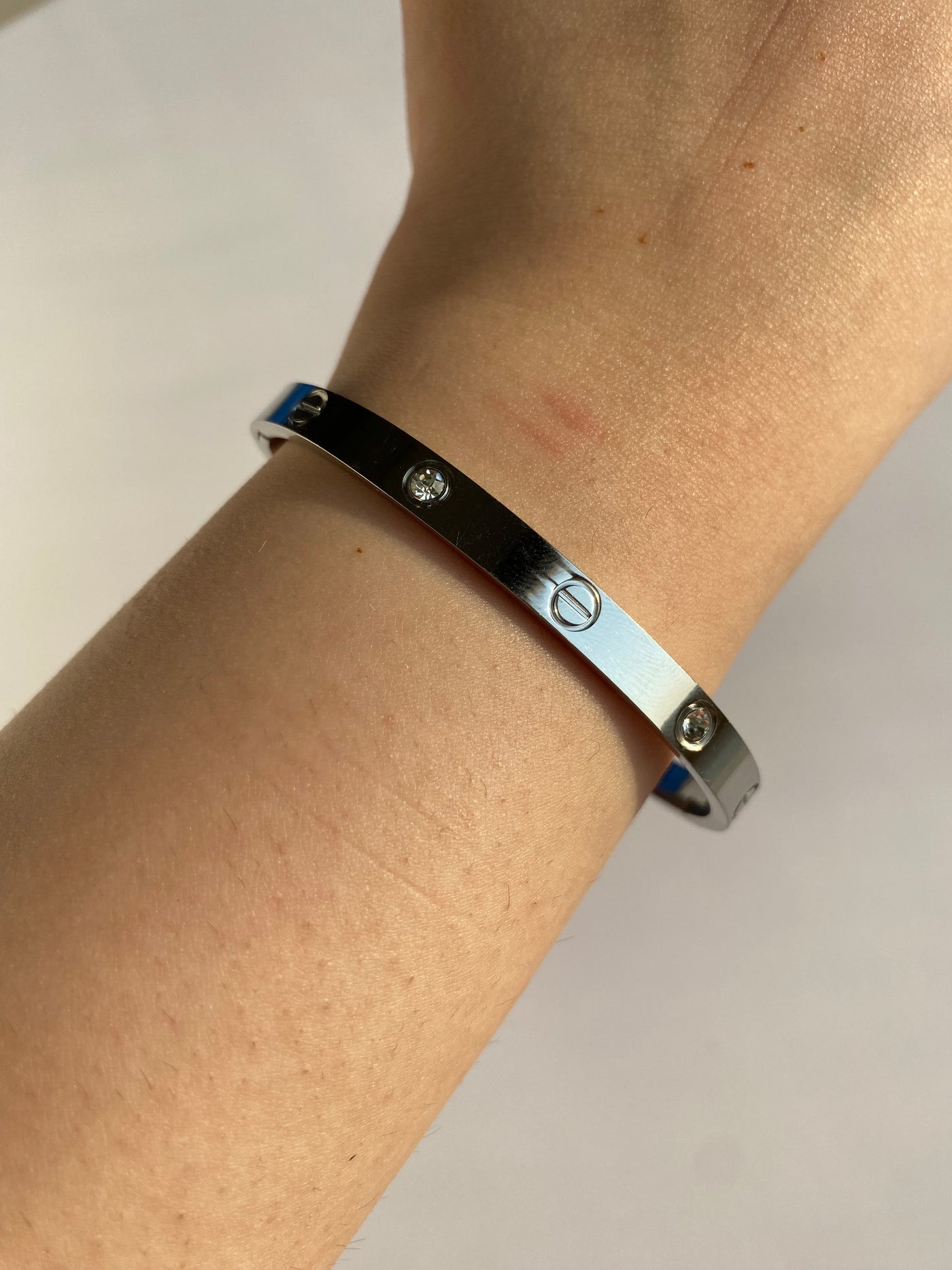 Love Bangle - Silver