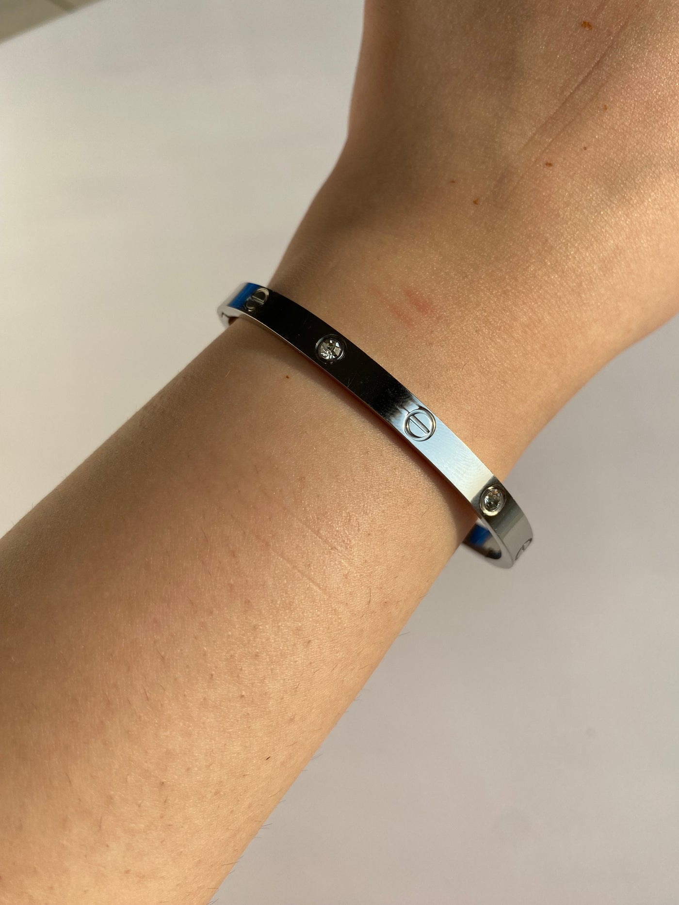 Love Bangle - Silver