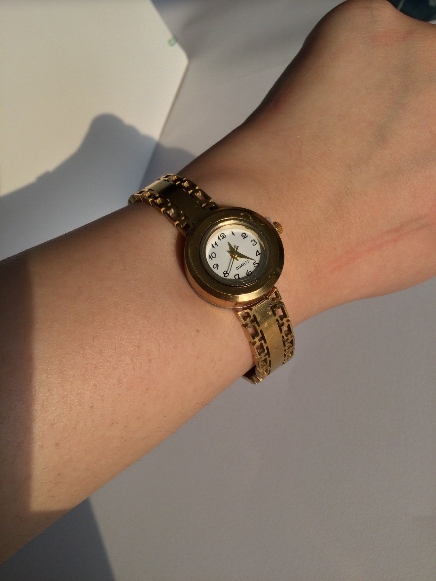 Bangle Watch - Gold