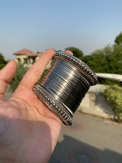 Silver Bangle Set