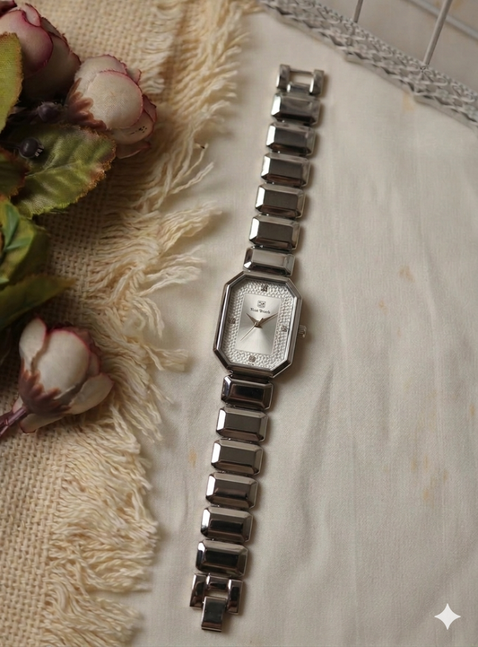 The Silver Muse Timepiece