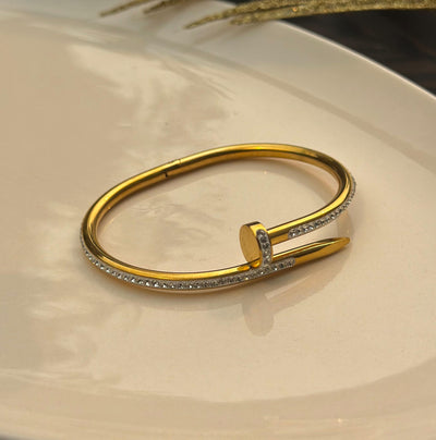 Nail Bangle - Fully Studded