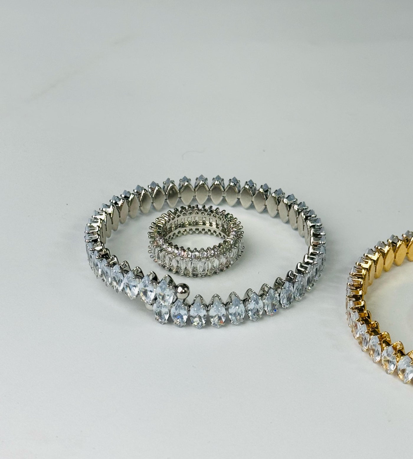 Diamond Stack Silver