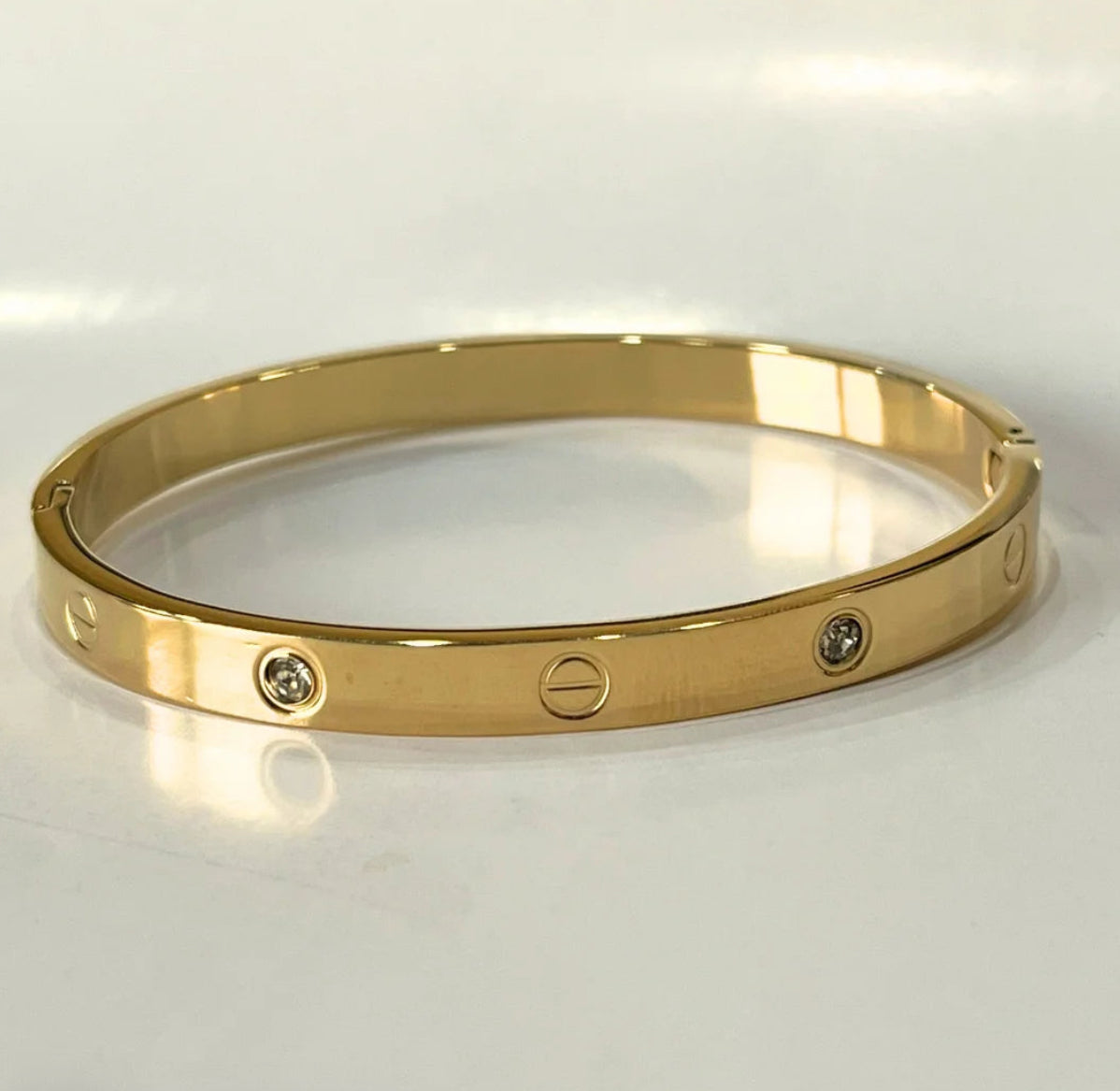 Cartier Gold Stack 18k Gold Plated Waterproof Tarnish Free Turkish Imported Premium Set