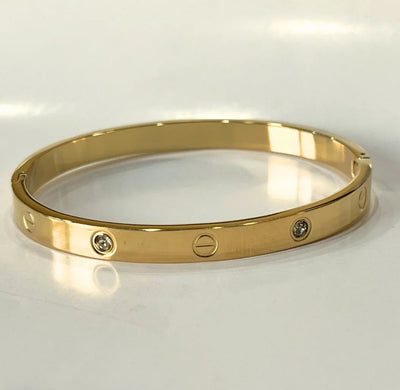 Cartier Gold Stack 18k Gold Plated Waterproof Tarnish Free Turkish Imported Premium Set