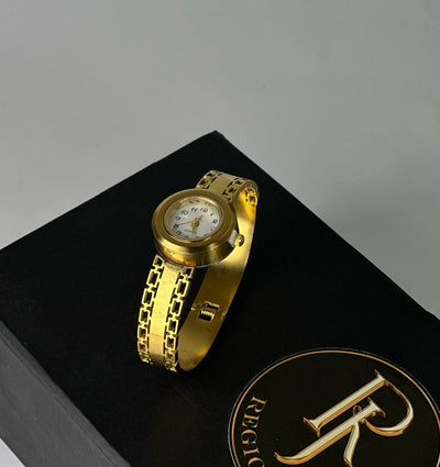 Bangle Watch - Gold