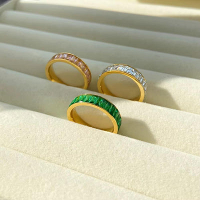 Poise Bands - 18k Gold Plated Bands with Crystal Stones Waterproof All Sizes