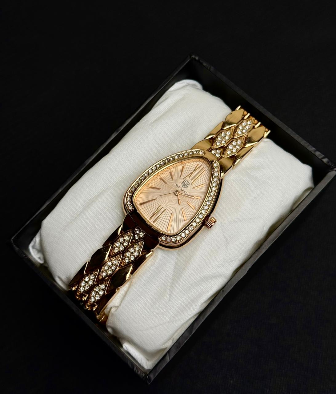 Serpentine - Rose Gold