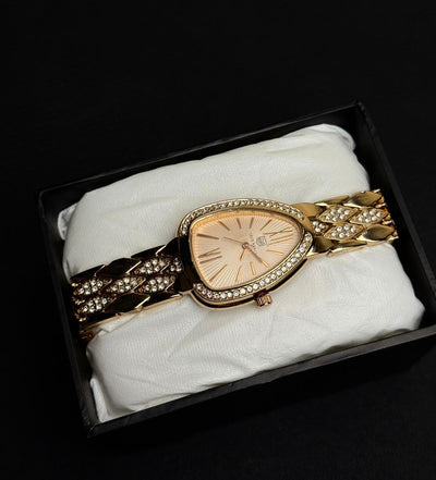 Serpentine - Rose Gold