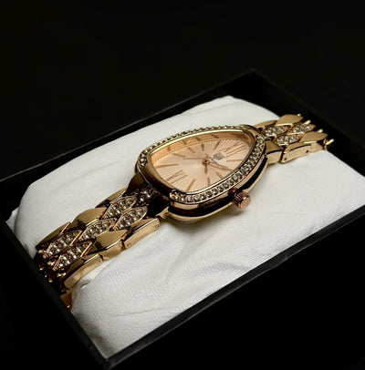 Serpentine - Rose Gold