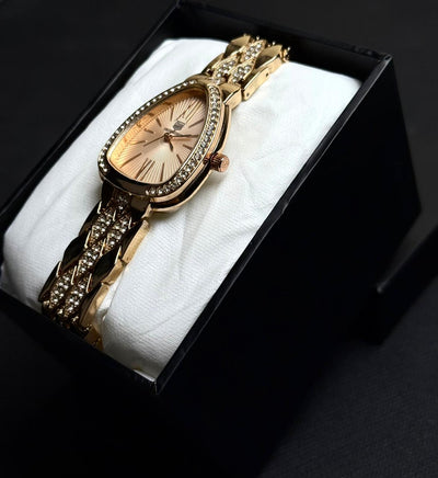 Serpentine - Rose Gold