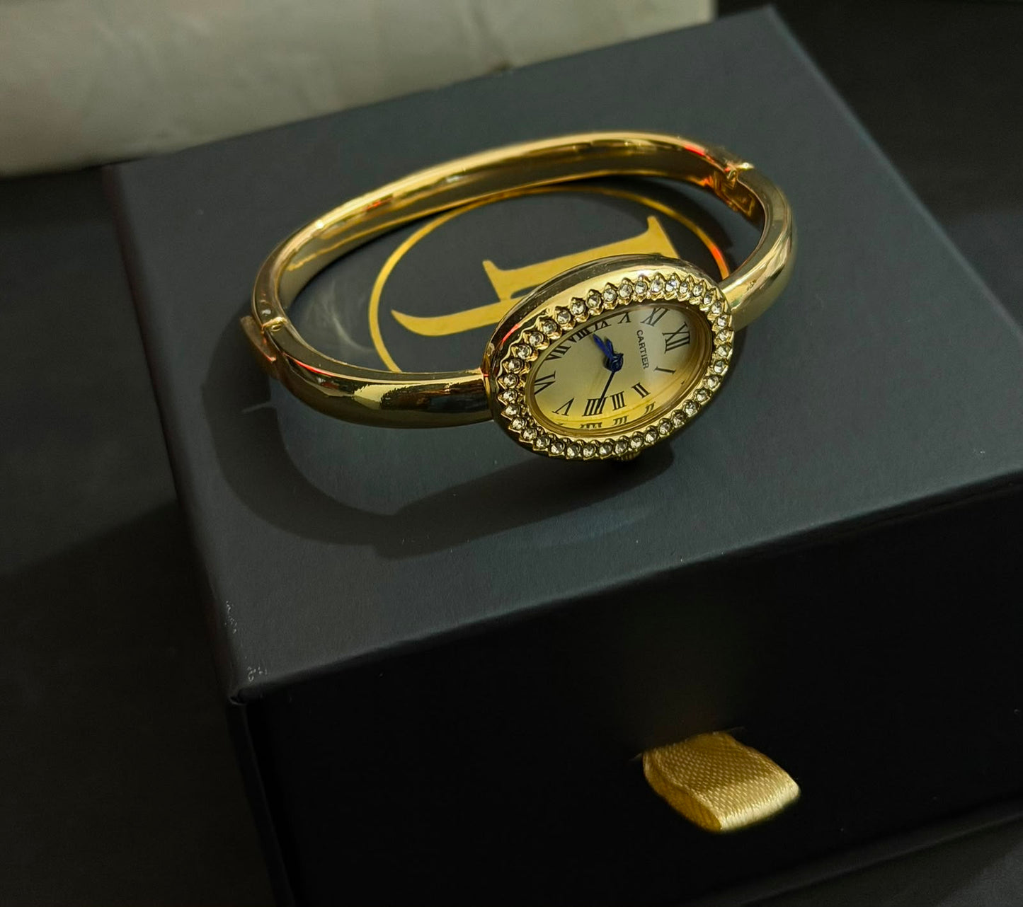 The Glitz Ivory Timepiece