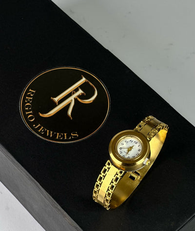 Bangle Watch - Gold