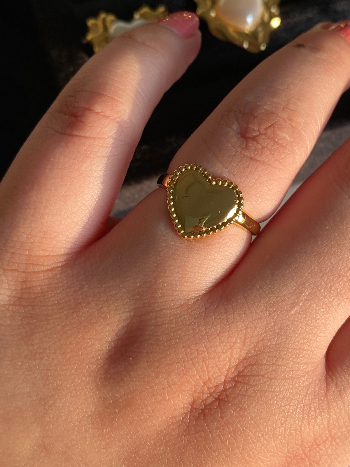 Shelly - 18k Gold Plated Waterproof Ring