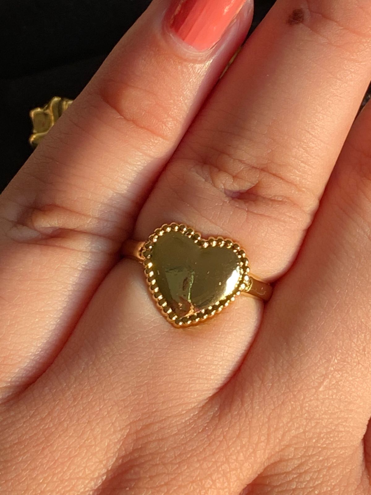 Shelly - 18k Gold Plated Waterproof Ring